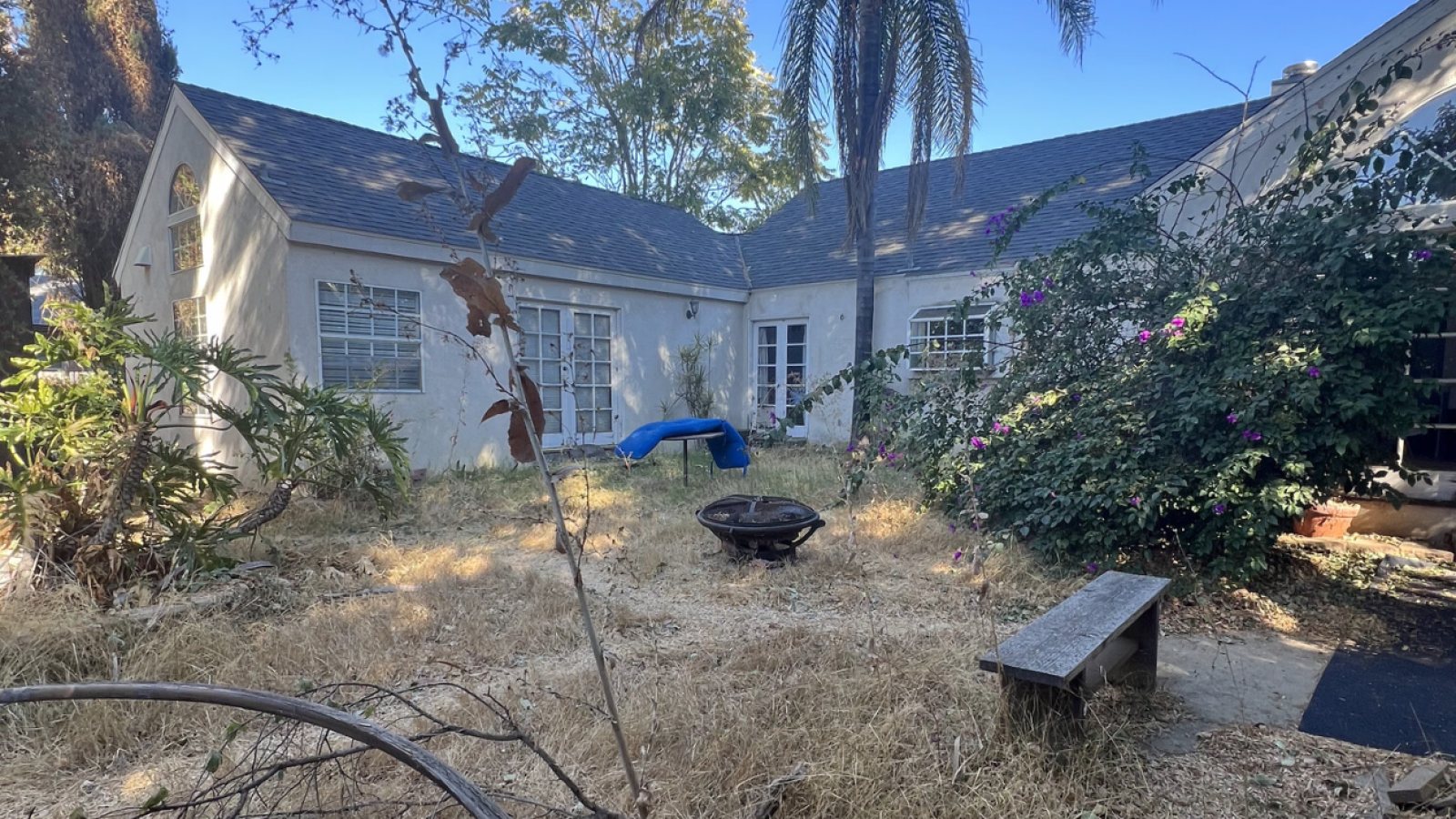 Back of the house before the remodel